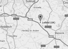 A map pointing to Leifeld UK